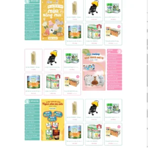 Website Bán Đồ Baby - Baby Shop